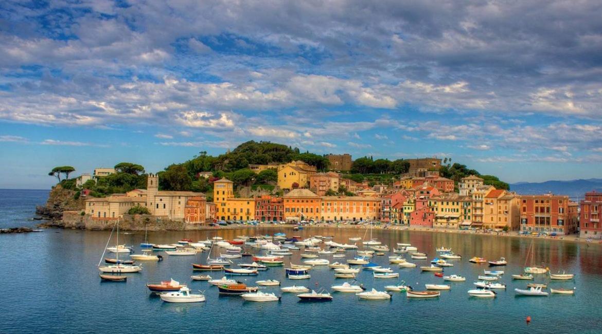 050 - Villa Genny Appartamento Lauro Sestri Levante Luaran gambar